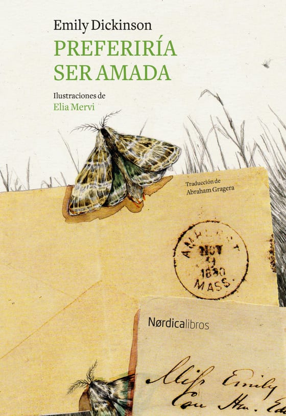 Coberta de Preferiría ser amada, de Emily Dickinson