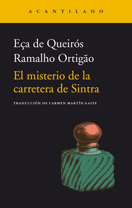 Portada de El misterio de la carretera de Sintra, de Eça de Queirós y Ramalho Ortigão
