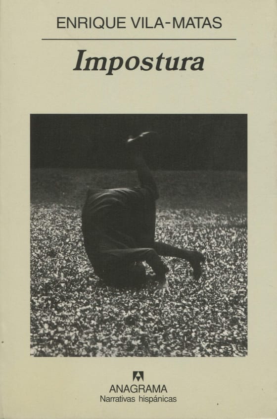 Portada de Impostura, de Enrique Vila-Matas