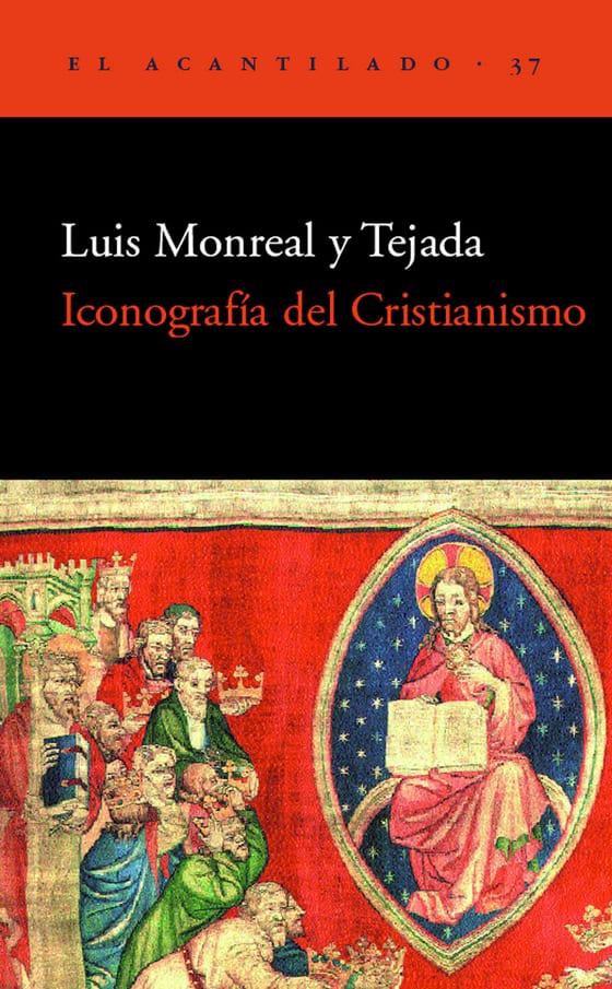 Portada de Iconografía del Cristianismo, de Luis Monreal Tejada