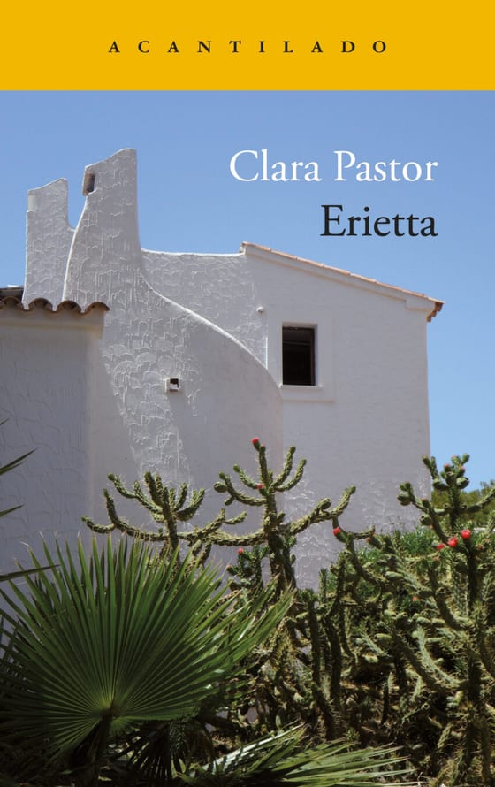 Portada de Erietta, de Clara Pastor