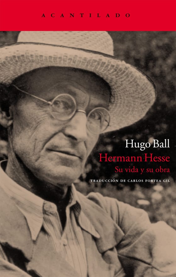 Coberta de Hermann Hesse, de Hugo Ball