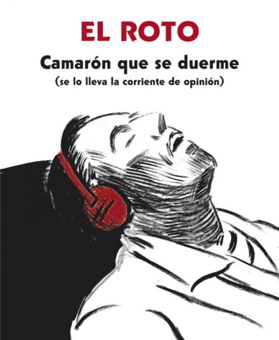 Coberta de Camarón que se duerme (se lo lleva la corriente de opinión), d'El Roto