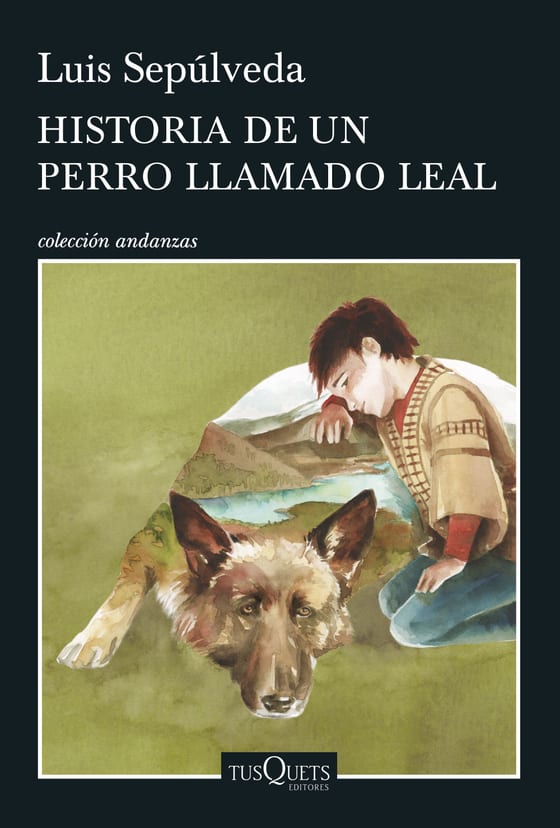 Coberta de Historia de un perro llamado Leal, de Luis Sepúlveda