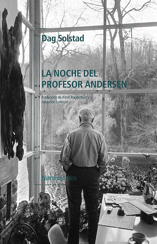 Coberta de La noche del profesor Andersen, de Dag Solstad