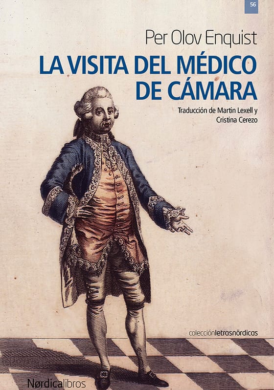 Coberta de La visita del médico de cámara, de Per Olov Enquist