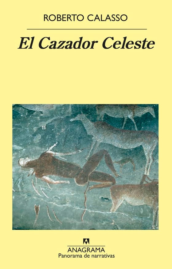 Coberta de El Cazador Celeste, de Roberto Calasso