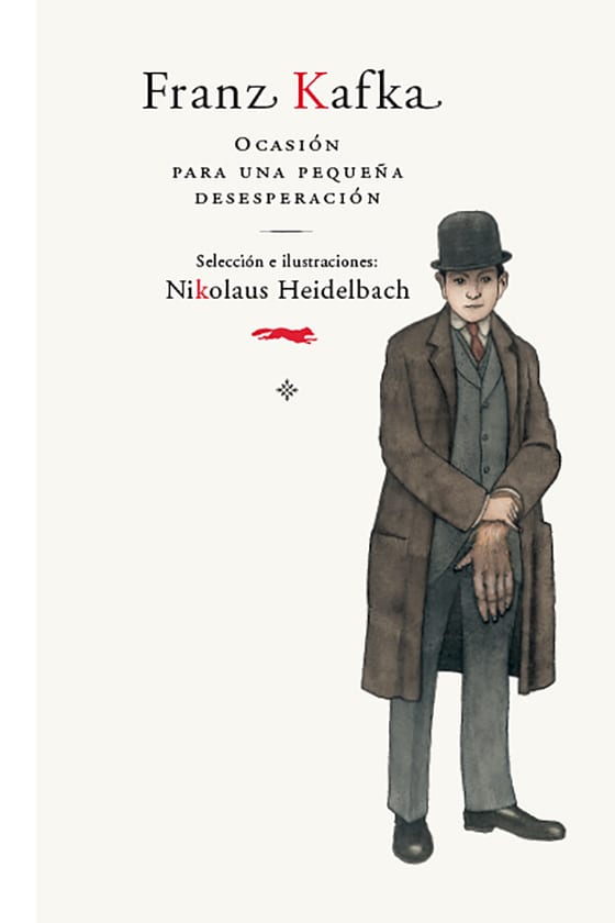 Coberta de Franz Kafka. Ocasión para una pequeña desesperación, de Franz Kafka