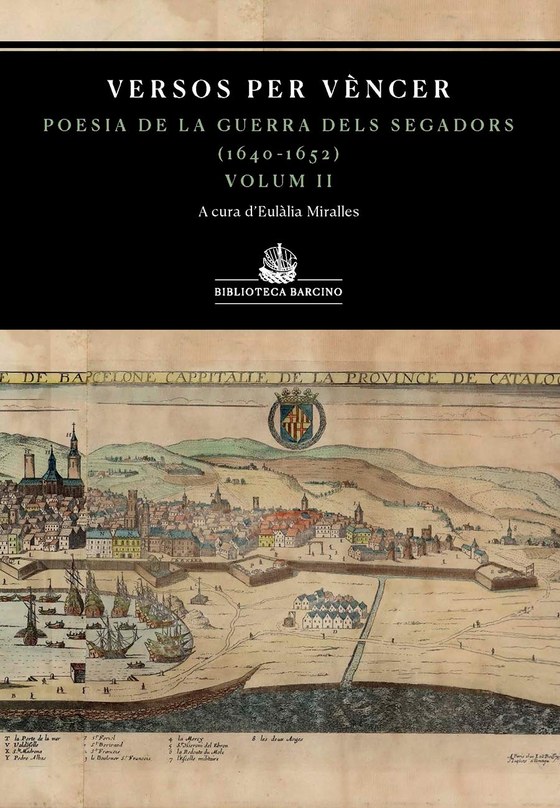 Portada de Versos per vèncer. Poesia de la guerra dels Segadors (1640-1650). Volum II, de Diversos autors