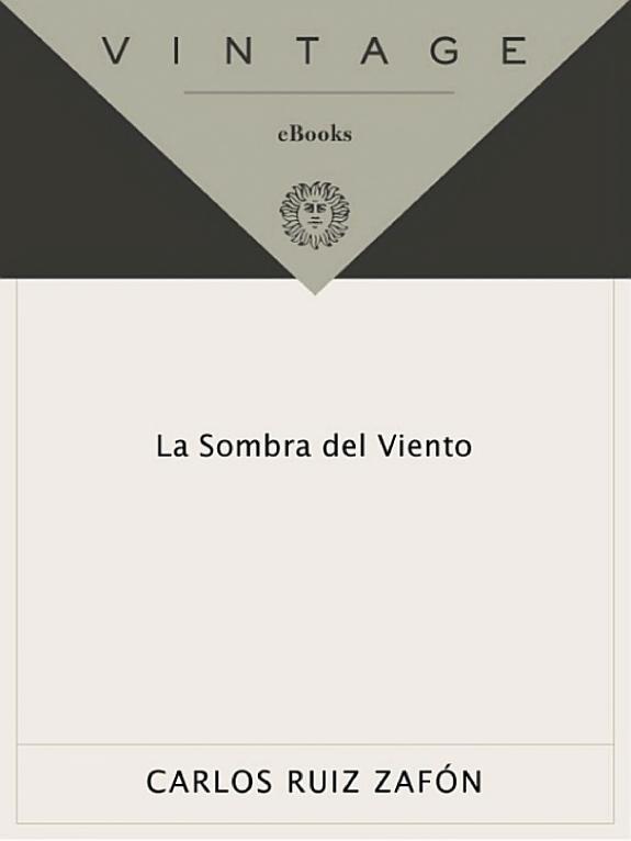 Portada de La Sombra del Viento, de Carlos Ruiz Zafón