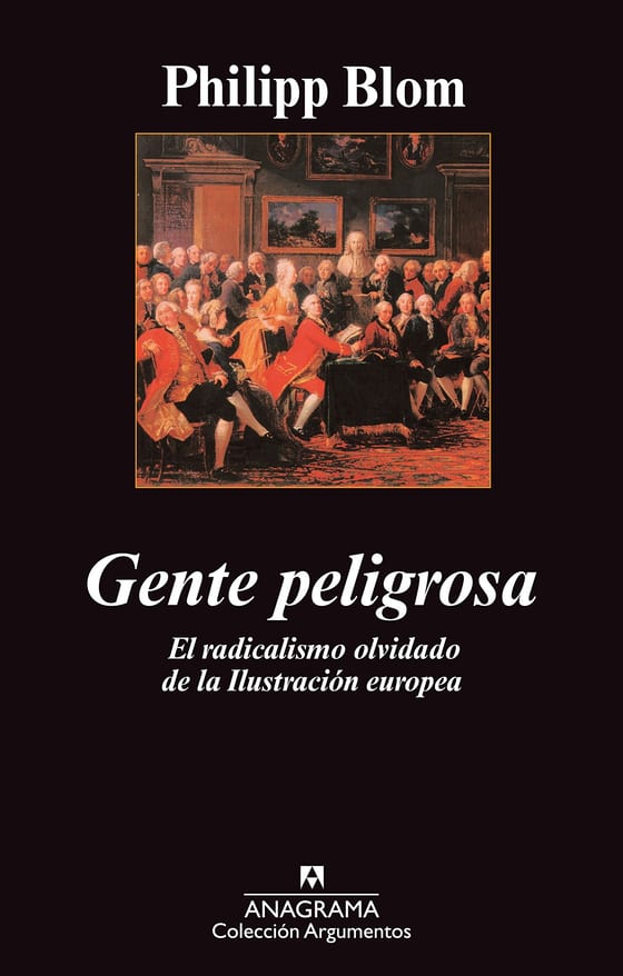 Coberta de Gente peligrosa, de Philipp Blom
