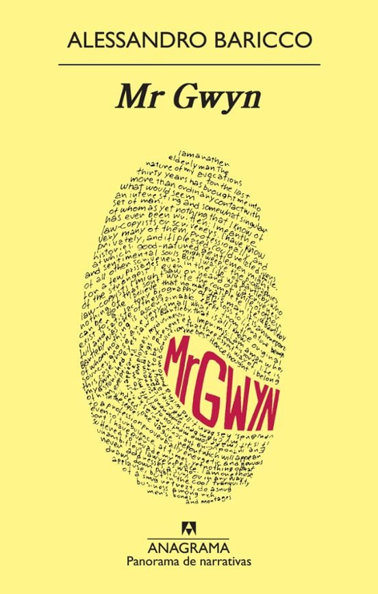Portada de Mr Gwyn, de Alessandro Baricco