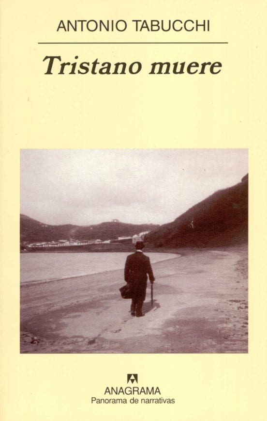 Portada de Tristano muere, de Antonio Tabucchi