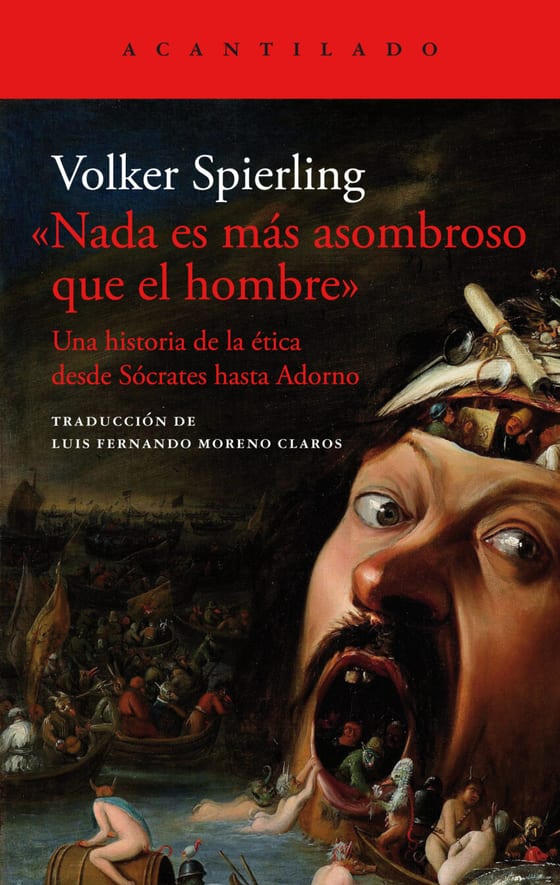 Coberta de «Nada es más asombroso que el hombre», de Volker Spierling
