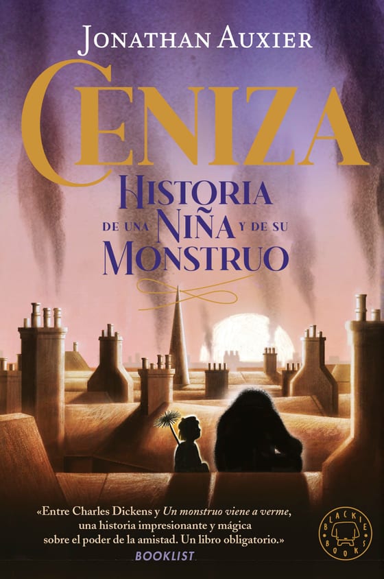 Portada de Ceniza, de Jonathan Auxier