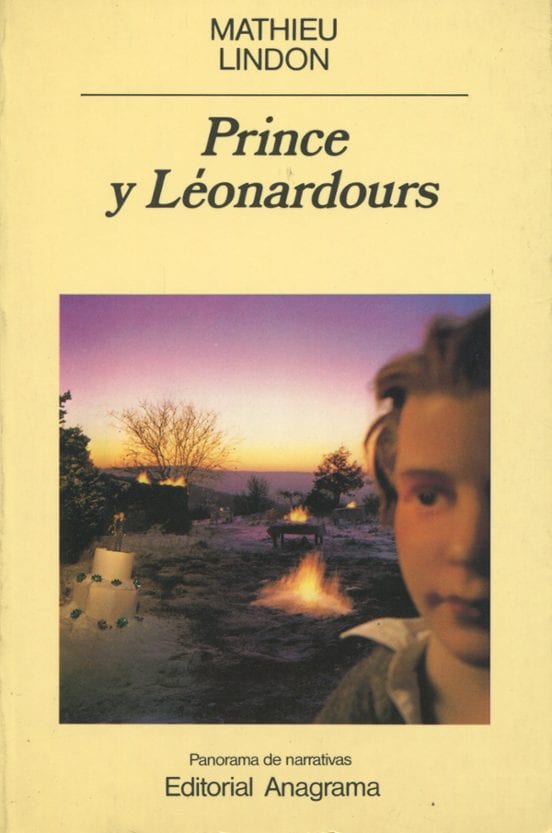 Coberta de Prince y Léonardours, de Mathieu Lindon