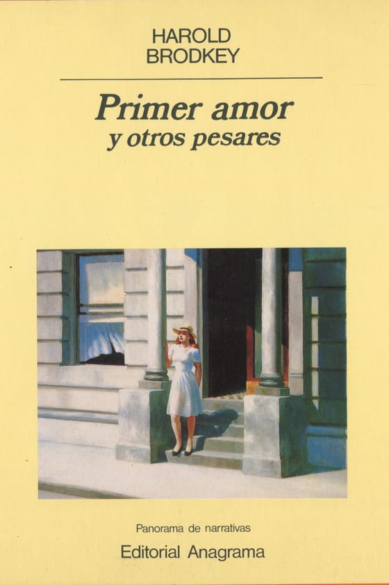 Coberta de Primer amor y otros pesares, d'Harold Brodkey