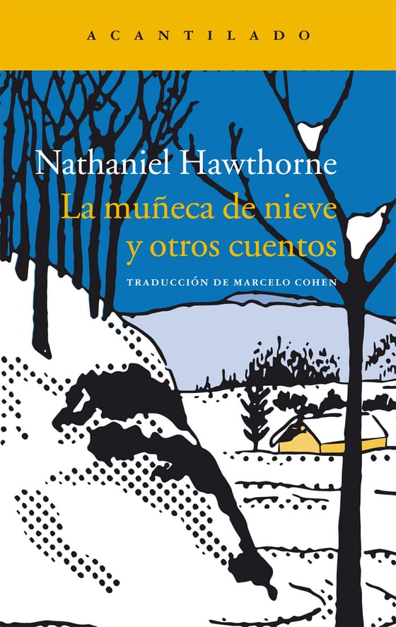 Coberta de La muñeca de nieve y otros cuentos, de Nathaniel Hawthorne