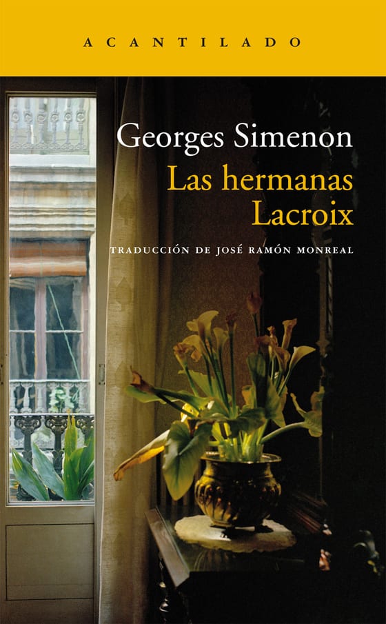 Coberta de Las hermanas Lacroix, de Georges Simenon
