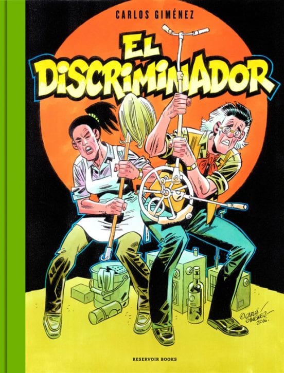 Portada de El Discriminador, de Carlos Giménez