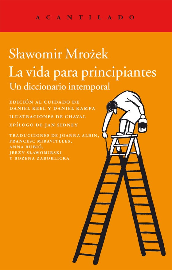 Portada de La vida para principiantes, de Sławomir Mrożek