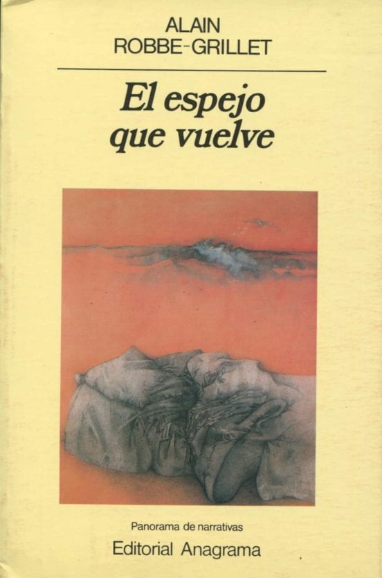 Portada de El espejo que vuelve, de Alain Robbe-Grillet