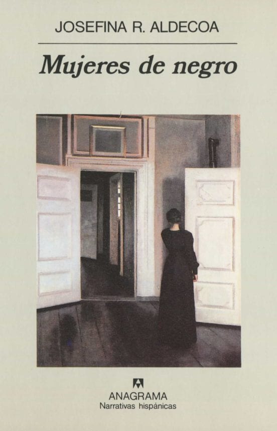 Coberta de Mujeres de negro, de Josefina R. Aldecoa