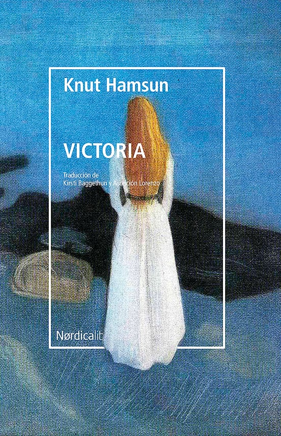 Coberta de Victoria. Biblioteca Hamsun, de Knut Hamsun