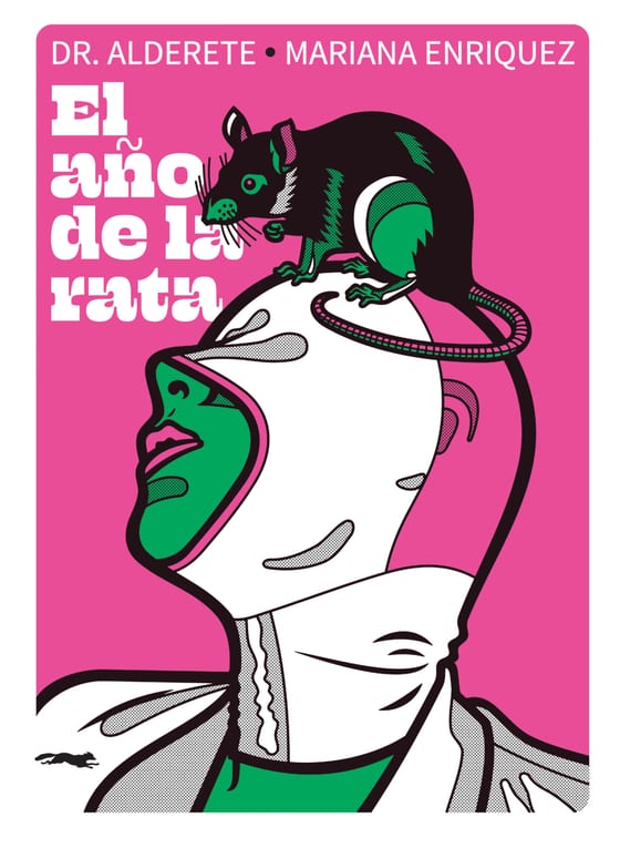 Coberta de El año de la rata, de Mariana EnriquezㅤㅤㅤㅤㅤDr. Alderete