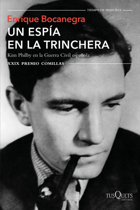 Coberta de Un espía en la trinchera, d'Enrique Bocanegra