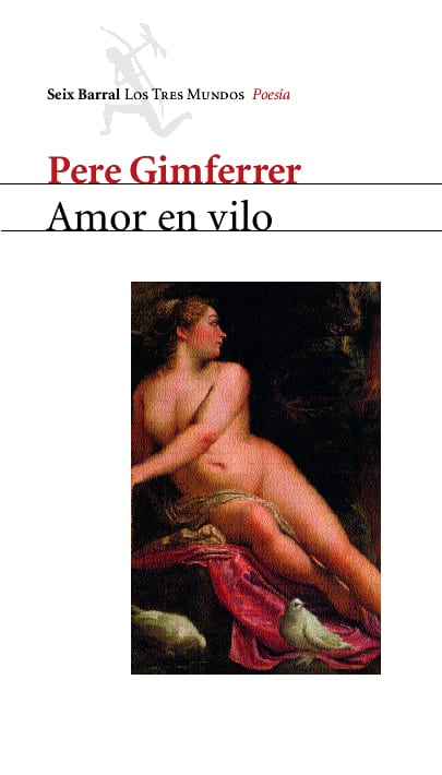 Portada de Amor en vilo, de Pere Gimferrer