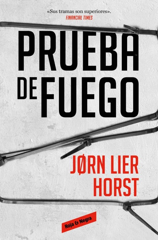 Portada de Prueba de fuego, de Jorn Lier Horst