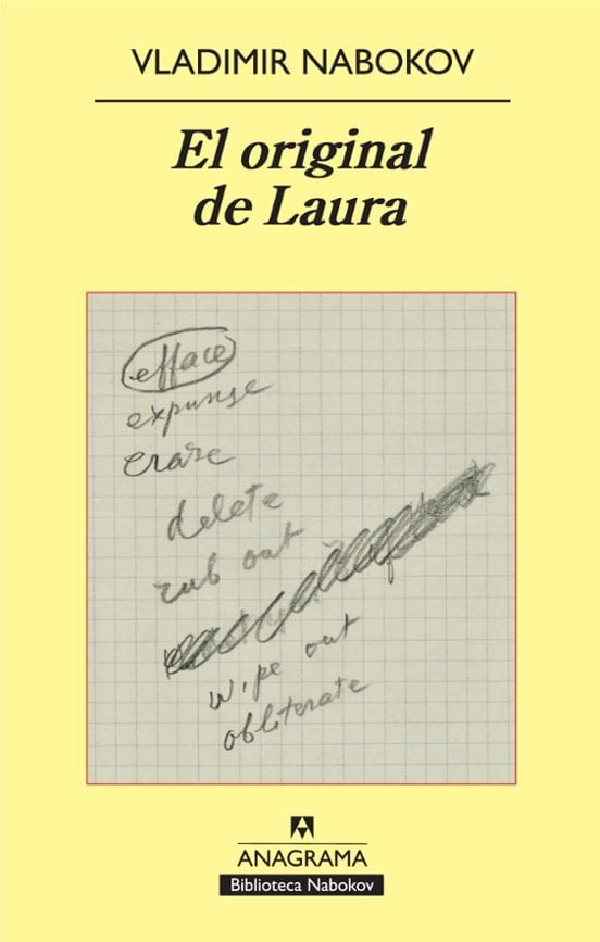 Portada de El original de Laura, de Nabokov Vladimir
