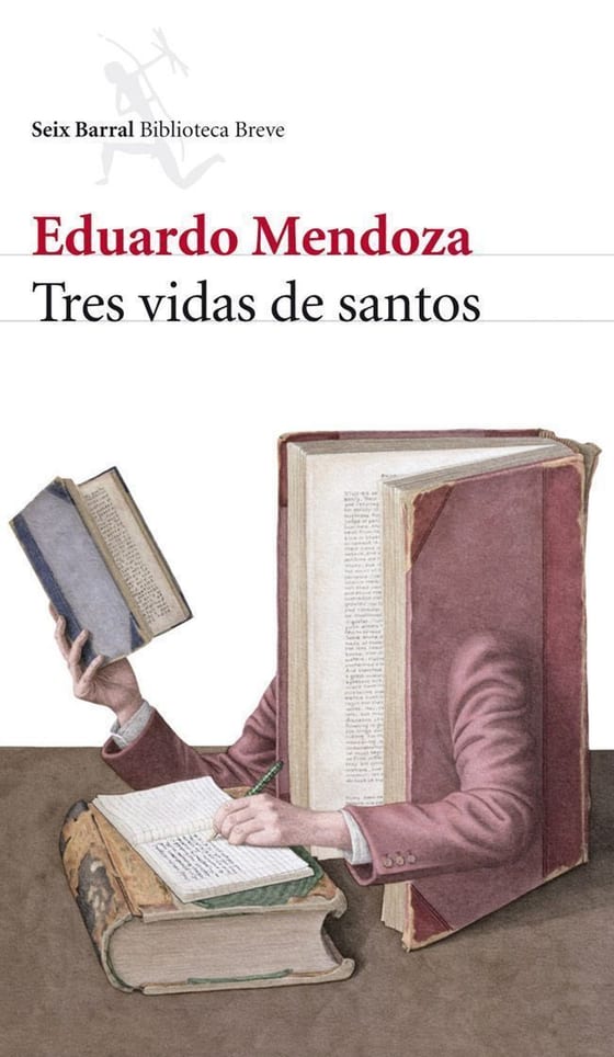 Portada de Tres vidas de santos, de Eduardo Mendoza