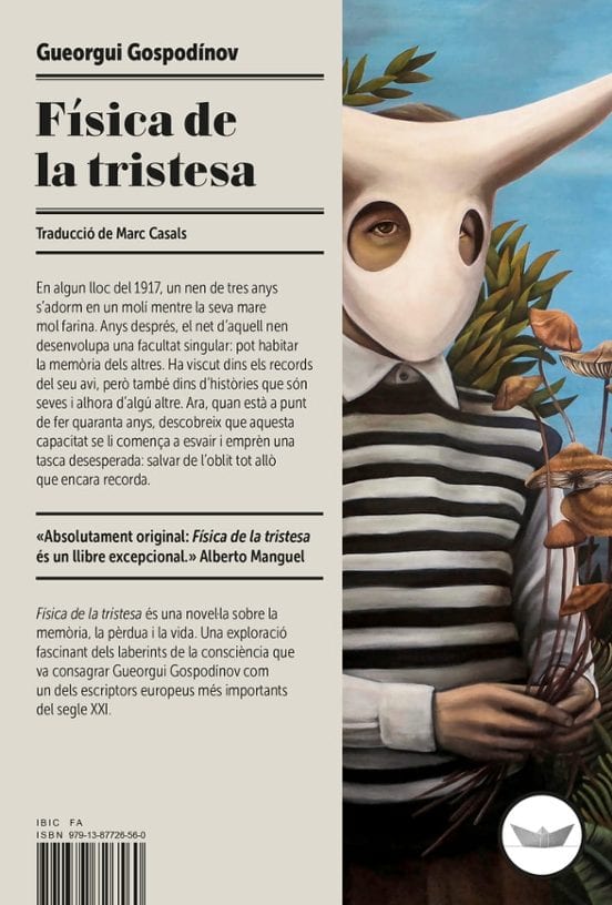 Portada de Física de la tristesa, de Gueorgui Gospod¡Nov y Gueorgui Gospodínov