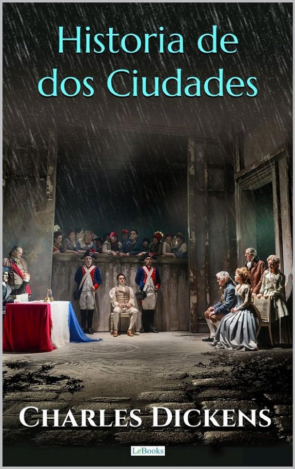 Portada de Historia de dos ciudades, de Charles Dickens
