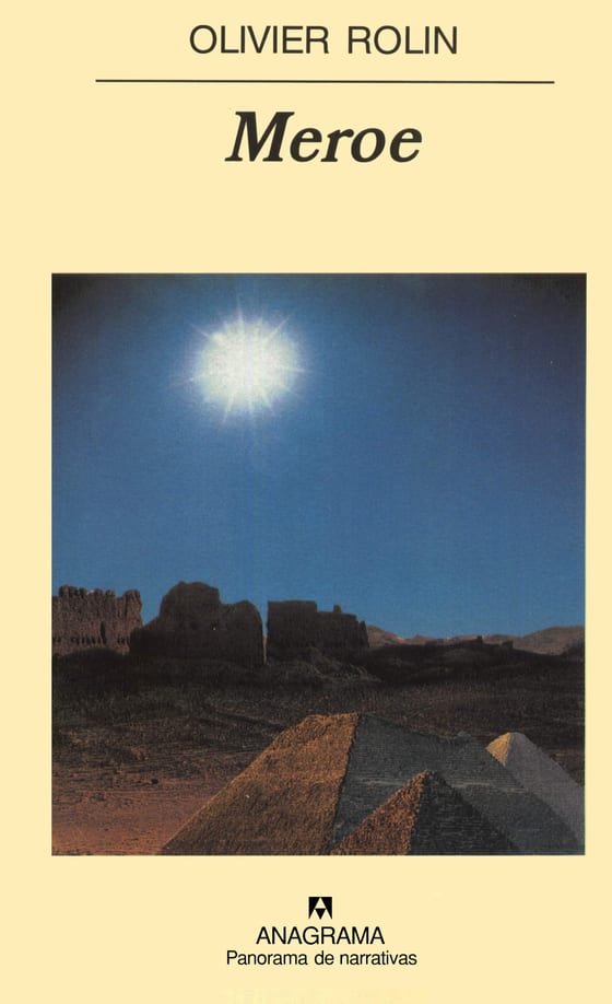 Coberta de Meroe, d'Olivier Rolin