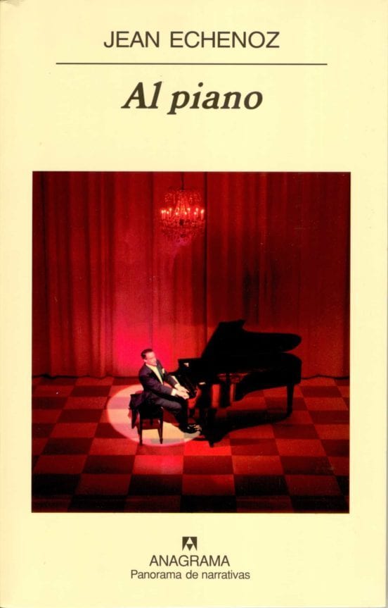 Portada de Al piano, de Jean Echenoz