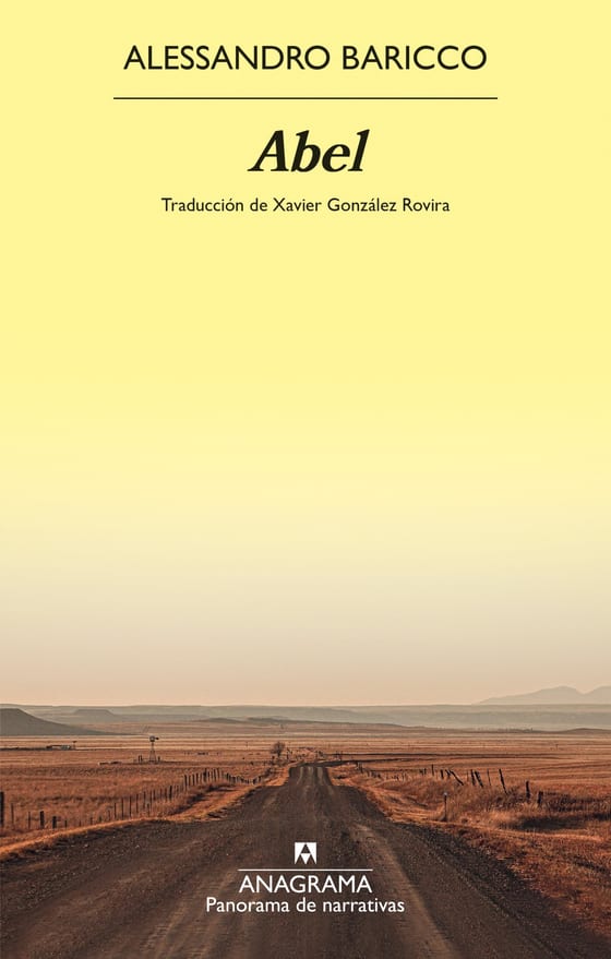 Portada de Abel, de Alessandro Baricco