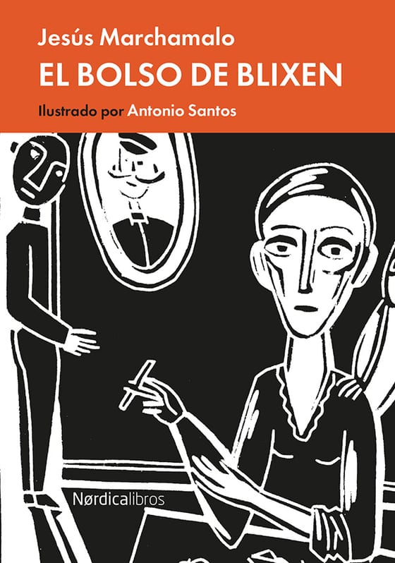 Coberta de El bolso de Blixen, de Jesús Marchamalo