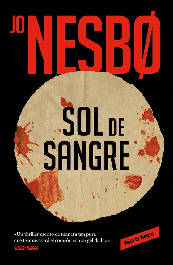 Portada de Sol de sangre, de Jo Nesbo