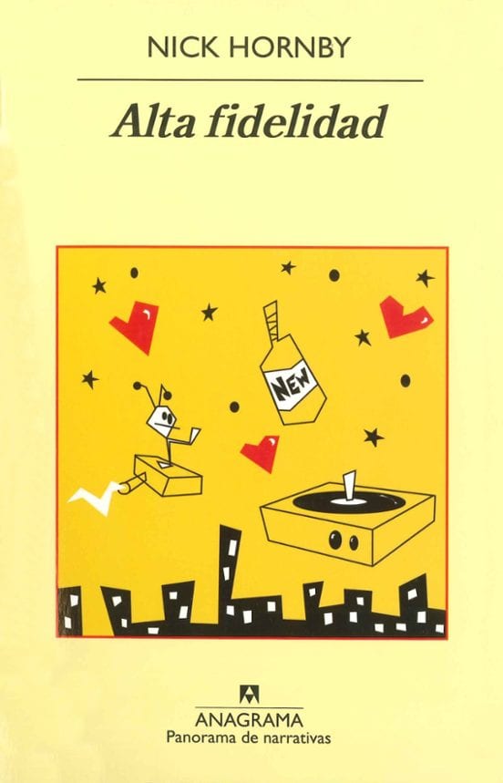 Portada de Alta fidelidad, de Nick Hornby