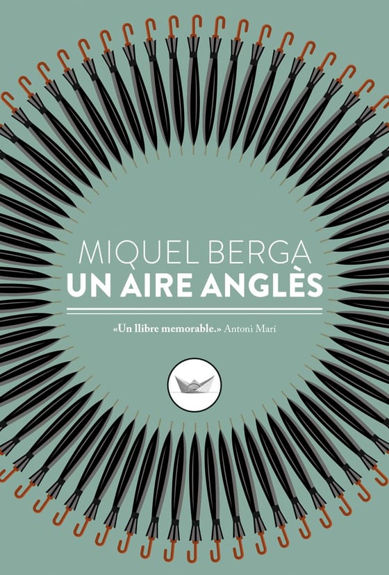 Coberta de Un aire anglès, de Miquel Berga Bague