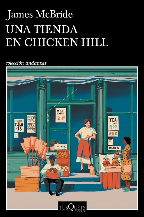 Coberta de Una tienda en Chicken Hill, de James McBride