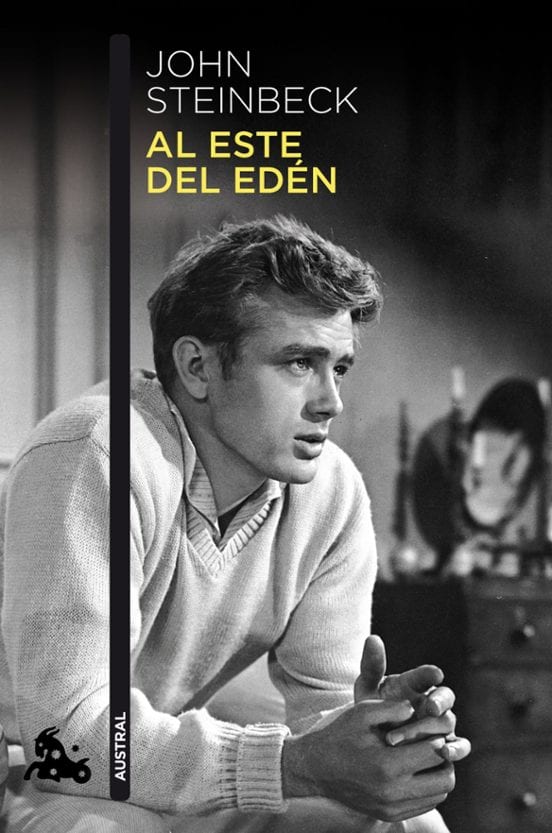 Coberta de Al este del Edén, de John Steinbeck