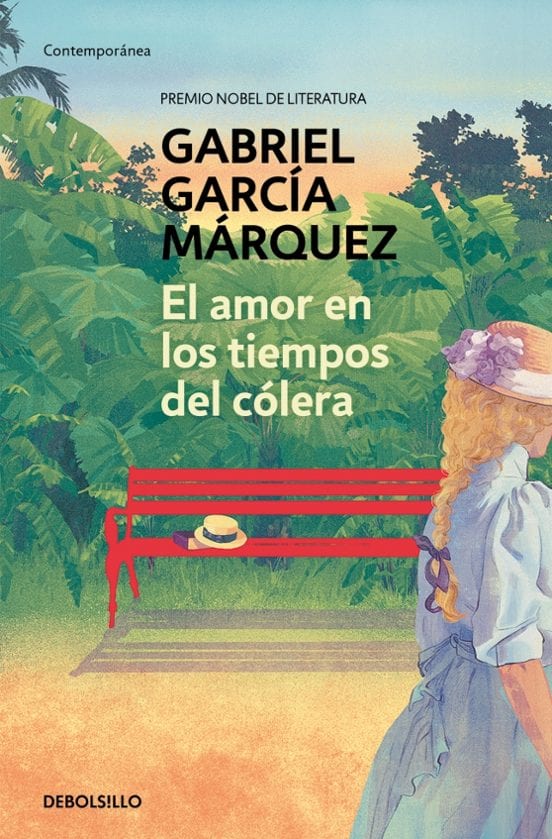 Portada de El amor en los tiempos del cólera, de Gabriel García Márquez