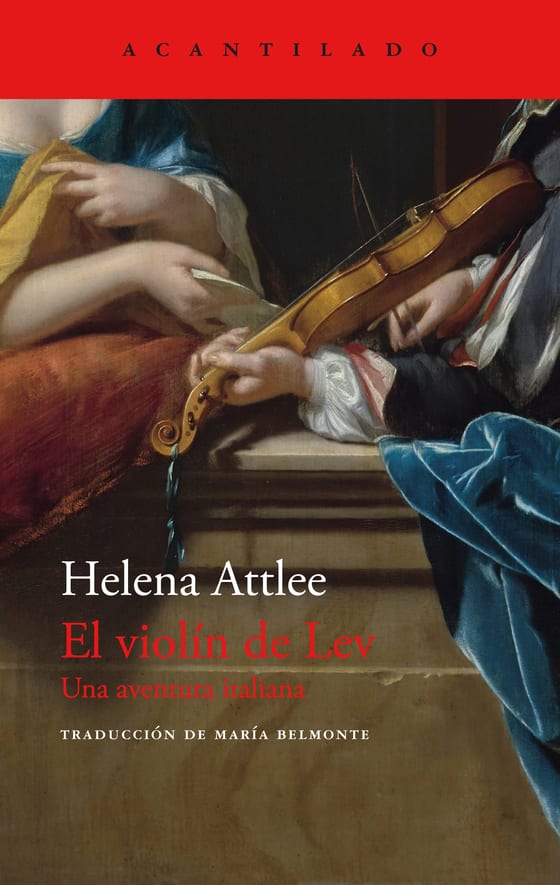 Coberta de El violín de Lev, de Helena Attlee
