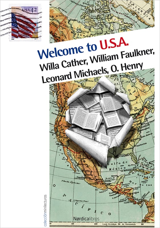 Coberta de Welcome to USA, de William Faulkner