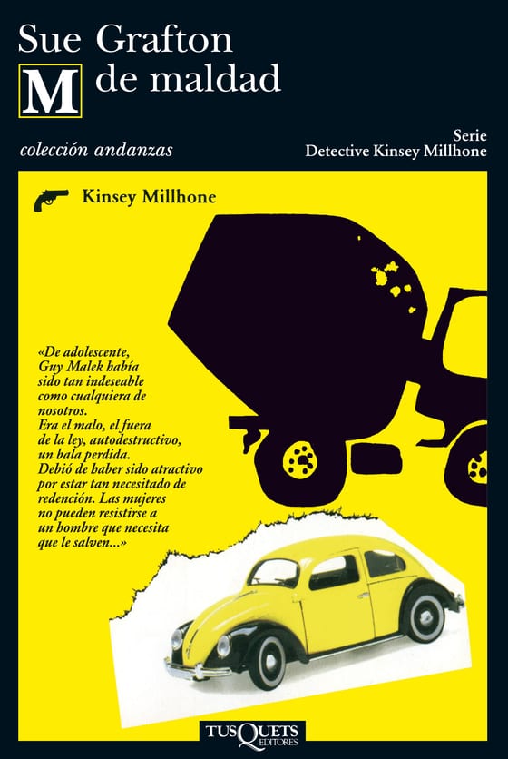 Portada de M de maldad, de Sue Grafton
