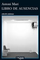 Portada de LIbro de ausencias, de Antonio Mari Muñoz